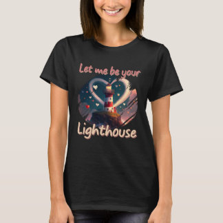 T-shirt Votre phare pour un