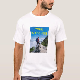 T-shirt Votre Photo Personnalisée, Votre Image Ici Chemise