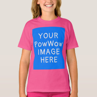 T-shirt Votre PowWow Image Ici Personnalisé Native America