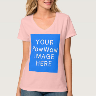 T-shirt Votre PowWow Image Ici Personnalisé Native America