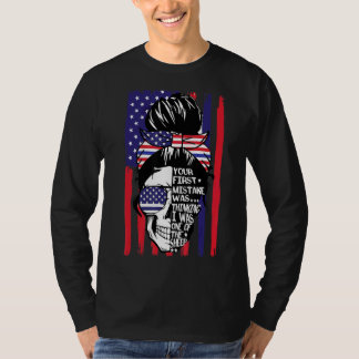 T-shirt Votre Première Erreur Était De Penser Que J'Étais 