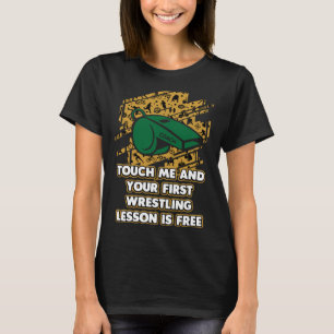 T-shirt Votre Première Leçon De Lutte Est Le Cacao De Lutt