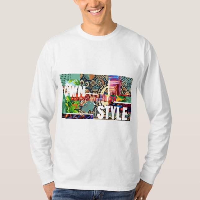 T-shirt votre propre style (Devant)