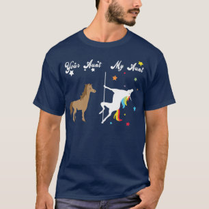 T-shirt Votre Tante Ma Tante Unicorn