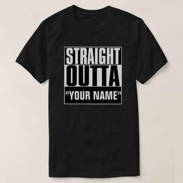 T-SHIRT "VOTRE TEXTE" (Design devant)