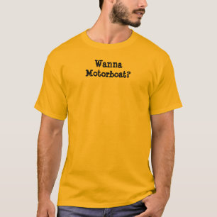 T-shirt Voulez au canot automobile ?