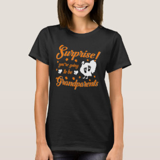 T-shirt Vous allez être grands-parents Annonce de grossess