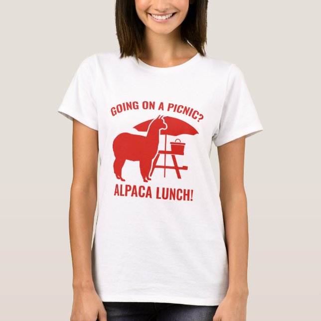T-shirt Vous Allez Pique-Nique ? (Devant)