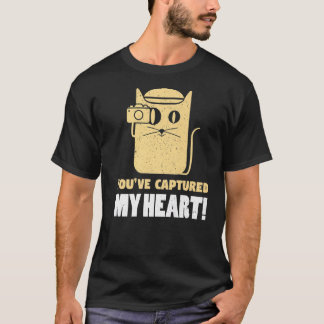 T-shirt Vous avez capturé mon cœur Photographie Photograph