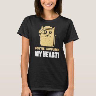 T-shirt Vous avez capturé mon cœur Photographie Photograph