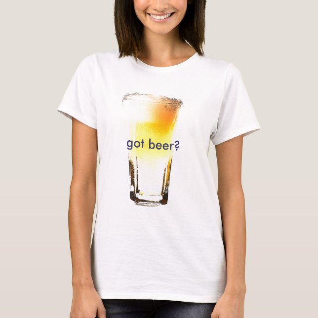 T-shirt Vous Avez De La Bière ? (Devant)
