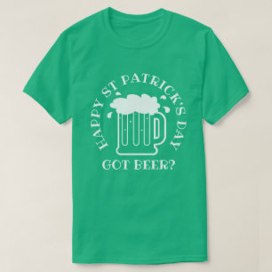 T-shirt Vous avez de la bière ? Funny kelly green chemise 