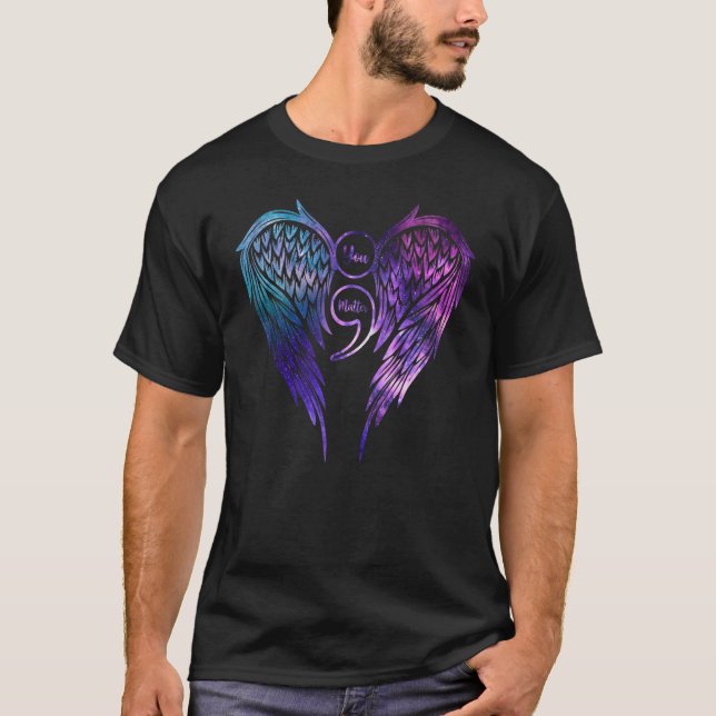 T-shirt Vous avez de l'importance Ailes Prévention du suic (Devant)