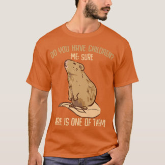 T-shirt Vous avez des enfants Sûr Drôle Guinée Cochon mama