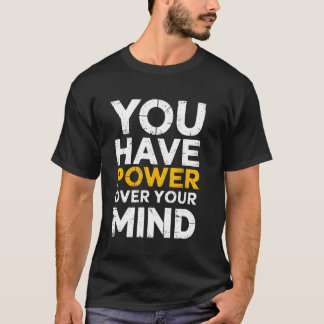 T-shirt Vous avez le pouvoir sur votre esprit Marc Aurèle
