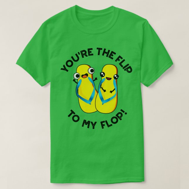 T-shirt Vous Avez Le Retournement Vers Mon Pun À Chaussons (Design devant)