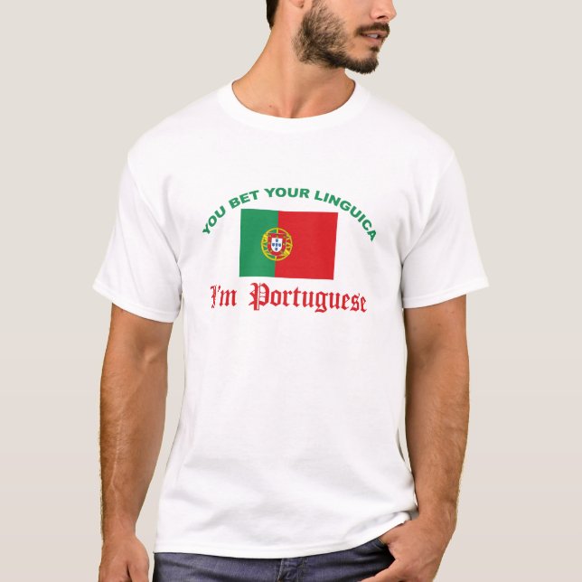T-shirt Vous avez parié votre Linguica (Devant)