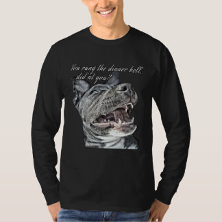 T-shirt Vous avez sonné la cloche du dîner  Chien et Chat 