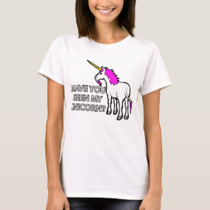 T-shirt Vous avez vus ma licorne