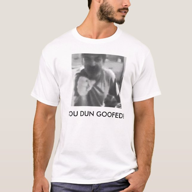 T-SHIRT VOUS BRUN GRISÂTRE RATÉ SON COUP ! (Devant)