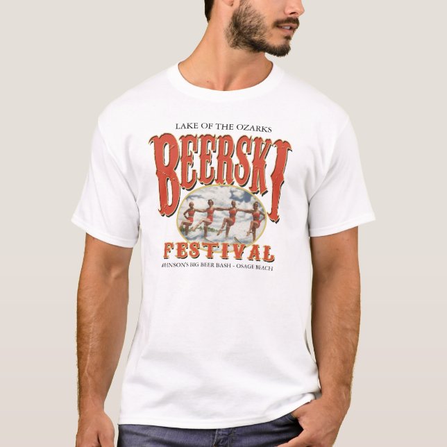 T-shirt Vous customisez - le festival de Beerski (Devant)