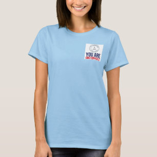 T-shirt Vous des femmes êtes polo imparable
