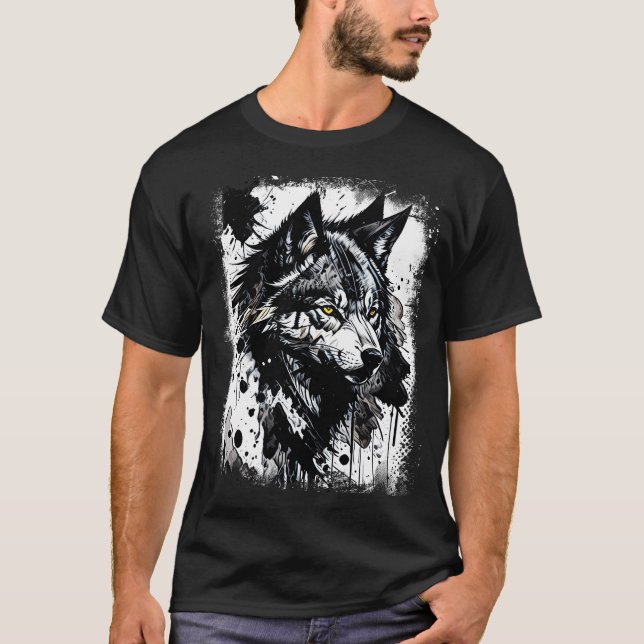 T-shirt Vous Devez Être Un Loup - Alonzo Harris [Journée D (Devant)