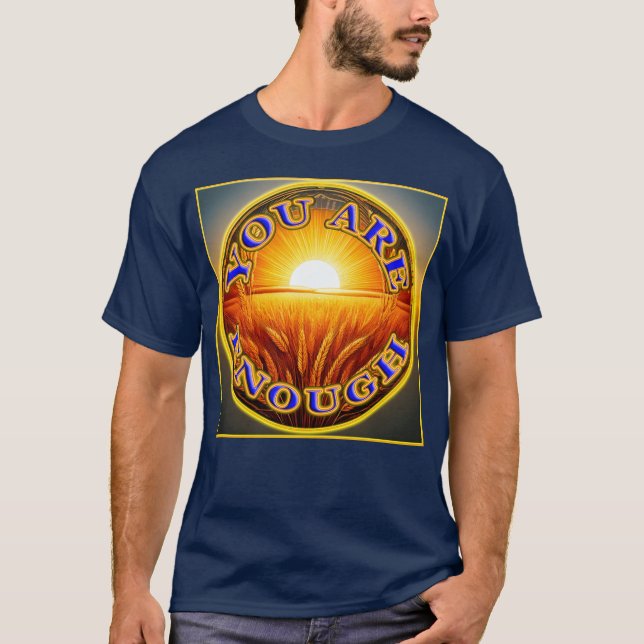 T-shirt Vous Êtes Assez Bleu 1 Faites Connaître Vos Amis (Devant)