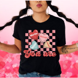 T-shirt Vous Êtes Assez Digne D'Amour Amoureux Valentine's