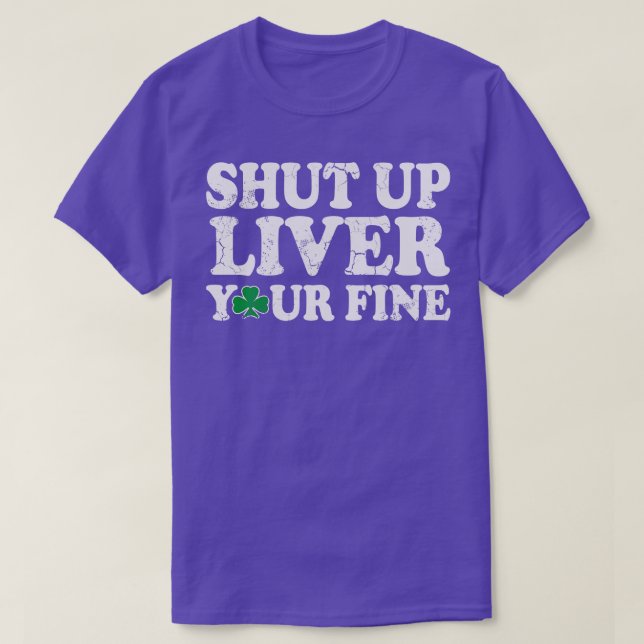 T-shirt Vous êtes en Jour de la Saint Patrick irlandais (Design devant)