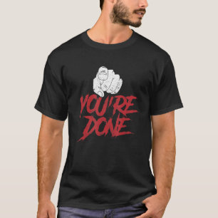 T-shirt Vous Êtes Fait Vidéo Virale Avec Panier Funny M