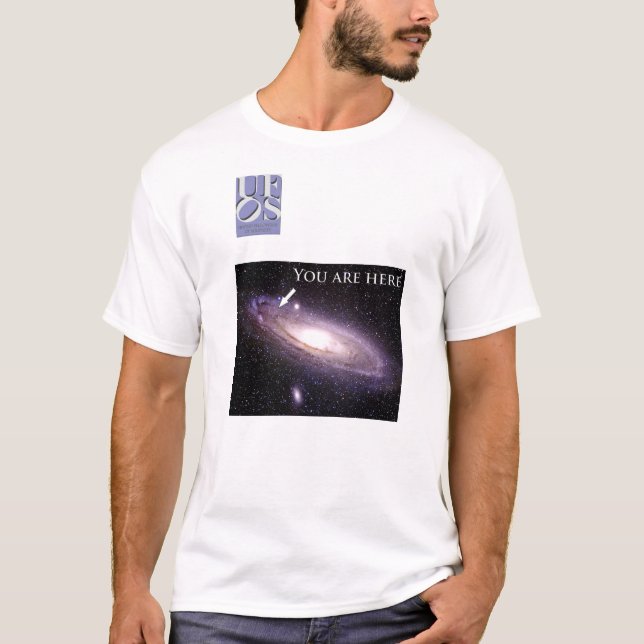 T-shirt Vous êtes ici (Devant)