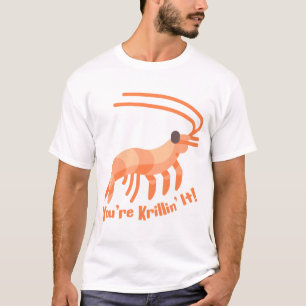 T-shirt Vous êtes Krillin ! Caricature à la pelle de Krill