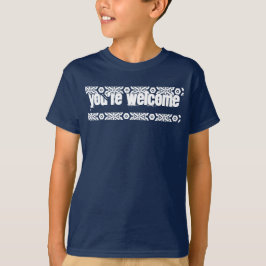 T-shirt Vous êtes la chemise bienvenue