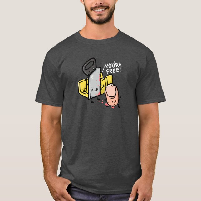 T-shirt Vous êtes la menuiserie de boîte de scie libre (Devant)