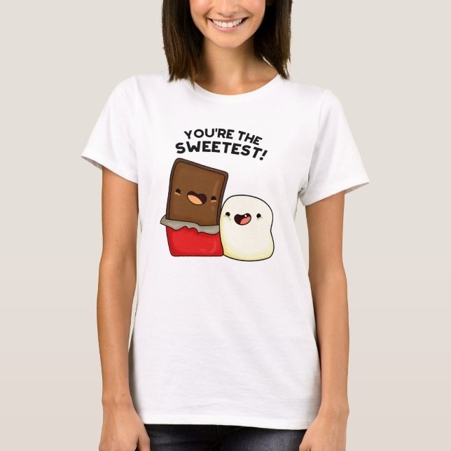 T-shirt Vous êtes le plus doux jeu de snacks amusant (Devant)