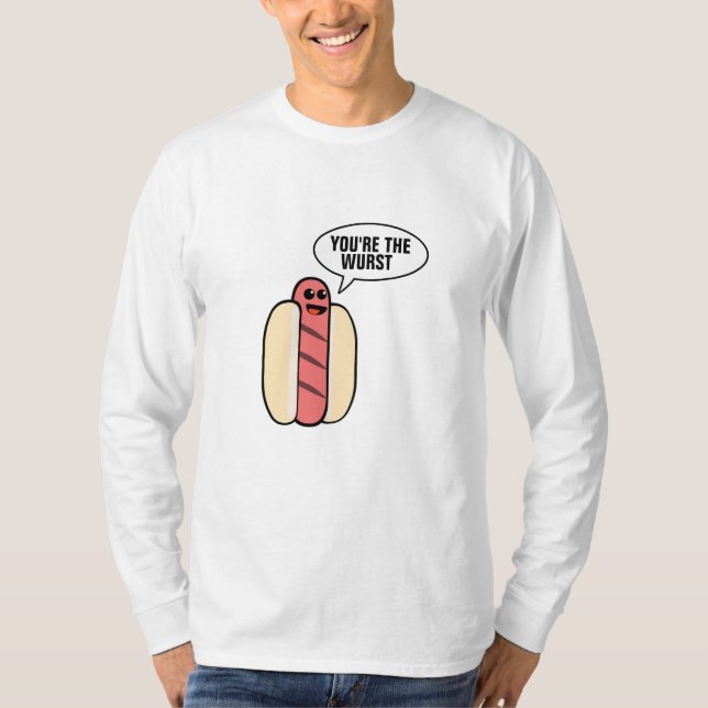 T-shirt Vous êtes le Wurst (Devant)