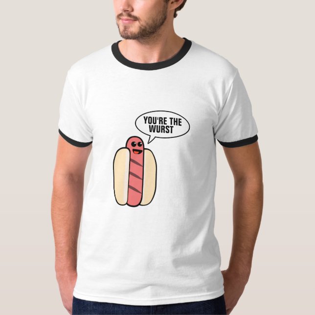 T-shirt Vous êtes le Wurst (Devant)