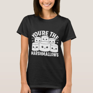 T-shirt Vous êtes les guimauves de mon chocolat chaud de l
