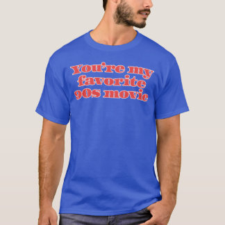 T-shirt Vous êtes ma famille de film préférée des années 9
