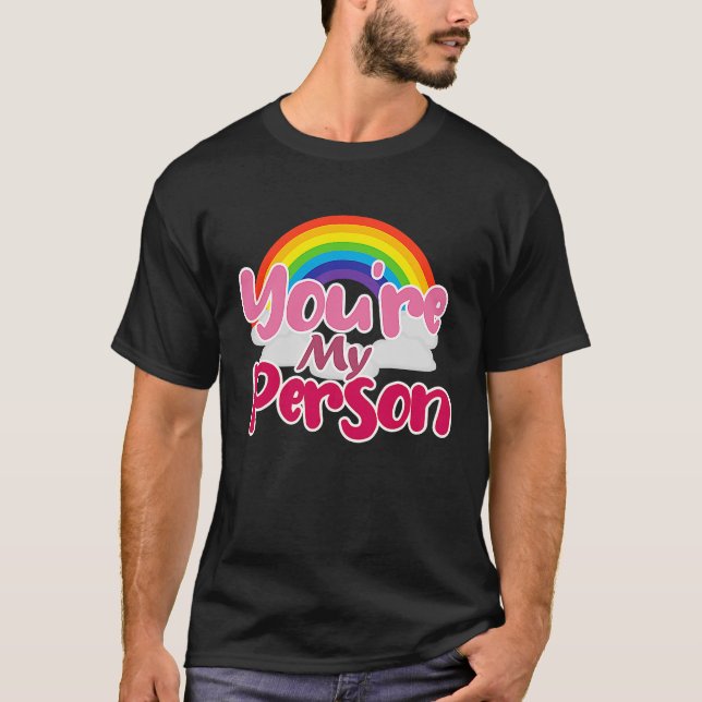 T-shirt Vous êtes ma personne (Devant)