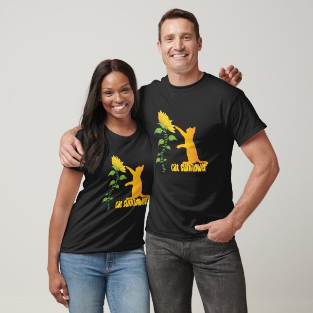 T-shirt Vous Êtes Mon Chat Sunshine Tournesol (Unisexe)
