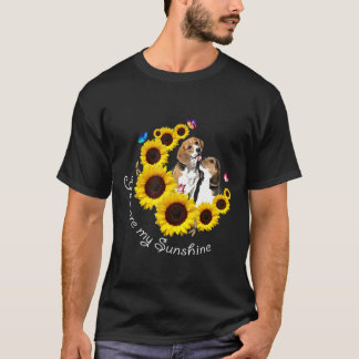 T-shirt Vous êtes mon chien Beagle Sunshine