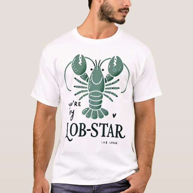 T-shirt Vous êtes mon couple de homards (Devant)