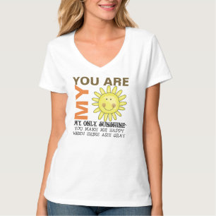 T-shirt Vous êtes mon soleil