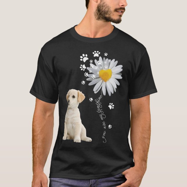 T-shirt Vous Êtes Mon Sunshine Labrador Retriever (Devant)