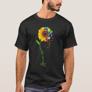 T-shirt Vous Êtes Mon Sunshine Sunflower Sensibilisation s