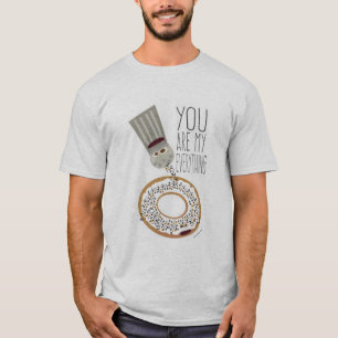 T-shirt Vous êtes mon tout Bagel Slogan