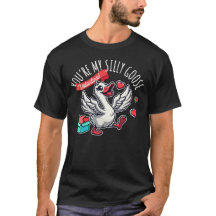 Vous êtes My Silly Goose - Drôle Valentine Design