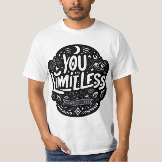 T-shirt Vous Êtes Sans Limite - Donner Du Pouvoir À La Cit